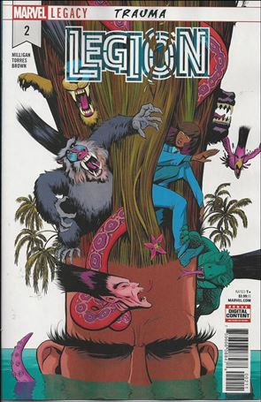 Legion (2018) issue 2 Javier Rodriguez Cover