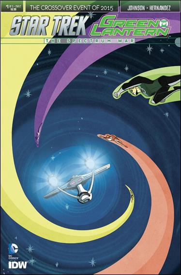 Star Trek/Green Lantern (2015) issue 1-C Elsa Charretier Cover