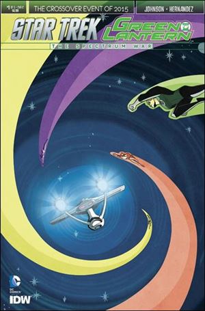 Star Trek/Green Lantern (2015) issue 1-C Elsa Charretier Cover