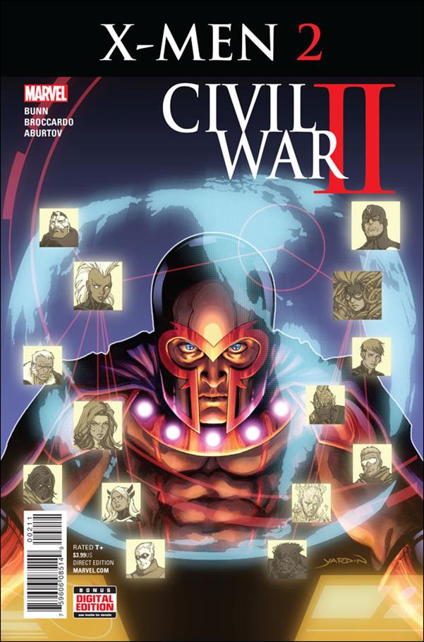 Civil War II: X-Men issue 2 David Yardin Cover