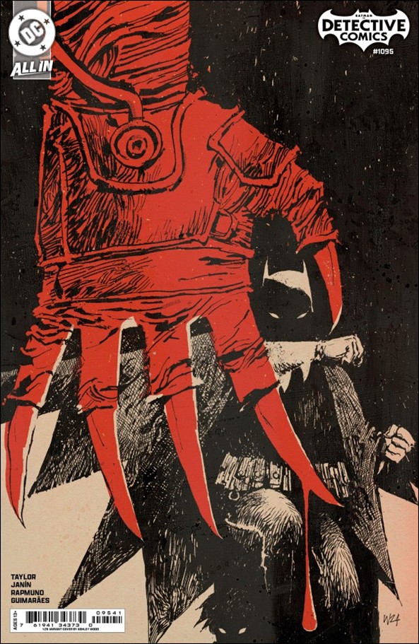 Detective Comics (1937) issue 1095-E Ashley Wood 1:25 Cardstock Cover