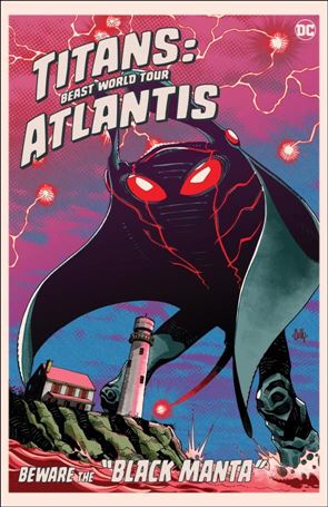 Titans: Beast World Tour - Atlantis issue 1-C Cully Hamner Cardstock Cover