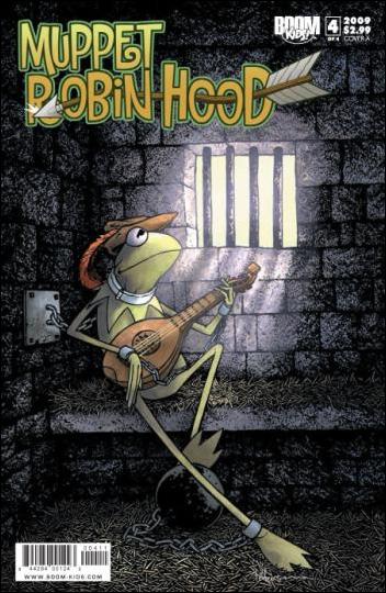 Muppet Robin Hood issue 4 David Petersen Cover