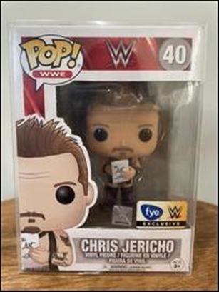 POP! WWE figure 40-B Chris Jericho (Blue Boots fye Exclusive)