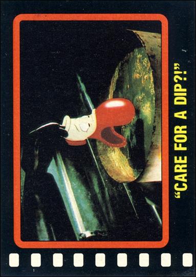 Who Framed Roger Rabbit? (Base Set) card 47 "Care For a Dip?!"