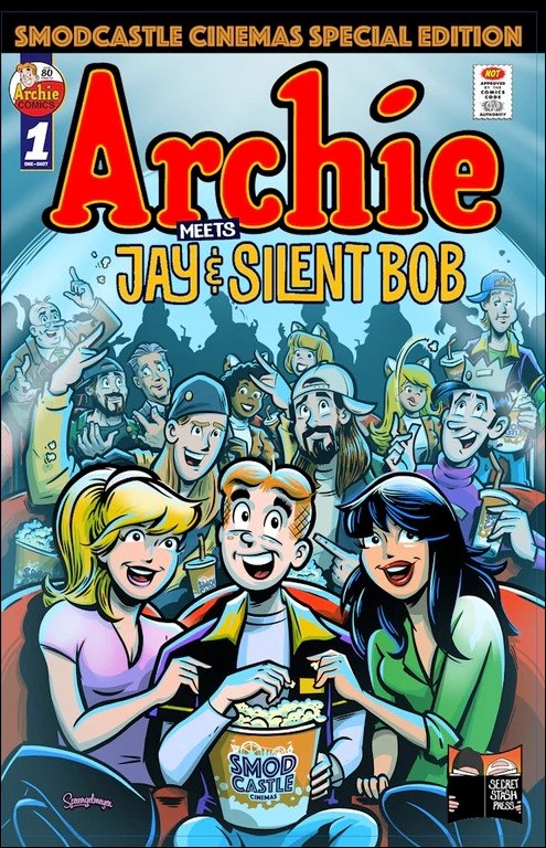 Archie Meets Jay & Silent Bob issue 1-ZP Smodcast Cinemas Excl. John Sprengelmeyer Cover