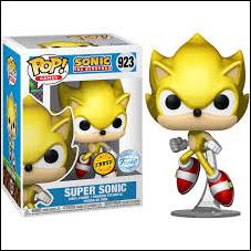 POP! Games figure 923-B Super Sonic (Chase)