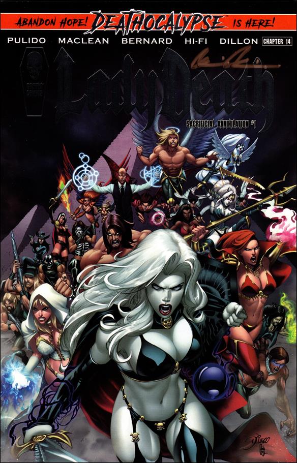 Lady Death: Sacrificial Annihilation issue 1 Diego Bernard Premiere Edition