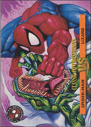 Spider-Man Premium: Eternal Evil (Base Set) card 39 Spider-Man vs Lizard