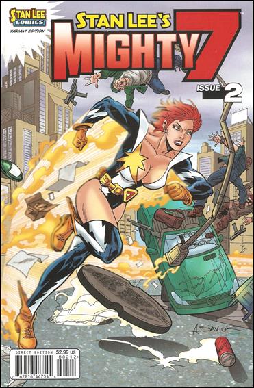 Stan Lee's Mighty 7 issue 2-B Mercuria Cover