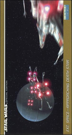 Star Wars Trilogy Special Edition Widevision  (Base Set) card 44 Ext. Space - Approaching Death Star