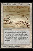 Magic the Gathering: Limited Edition Beta (Base Set) card 14 Circle of Protection: White