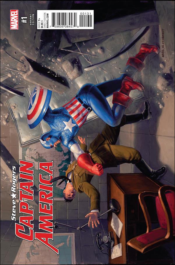 Captain America: Steve Rogers issue 1-C Greg Hildebrandt 1:50 Cover