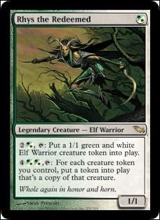 Magic the Gathering: Shadowmoor (Base Set) card 237 Rhys the Redeemed