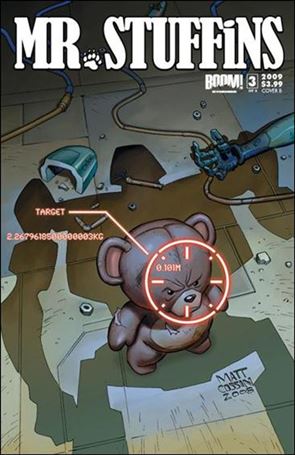 Mr. Stuffins (2009) issue 3-B Matt Cossin Cover