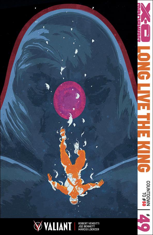 X-O Manowar (2012)  issue 49-B Unbagged Kano Cover