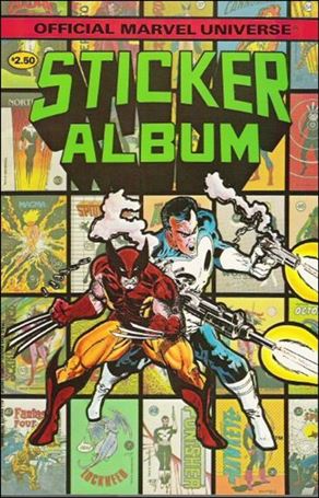 Official Marvel Universe Sticker Album Cover Image 1