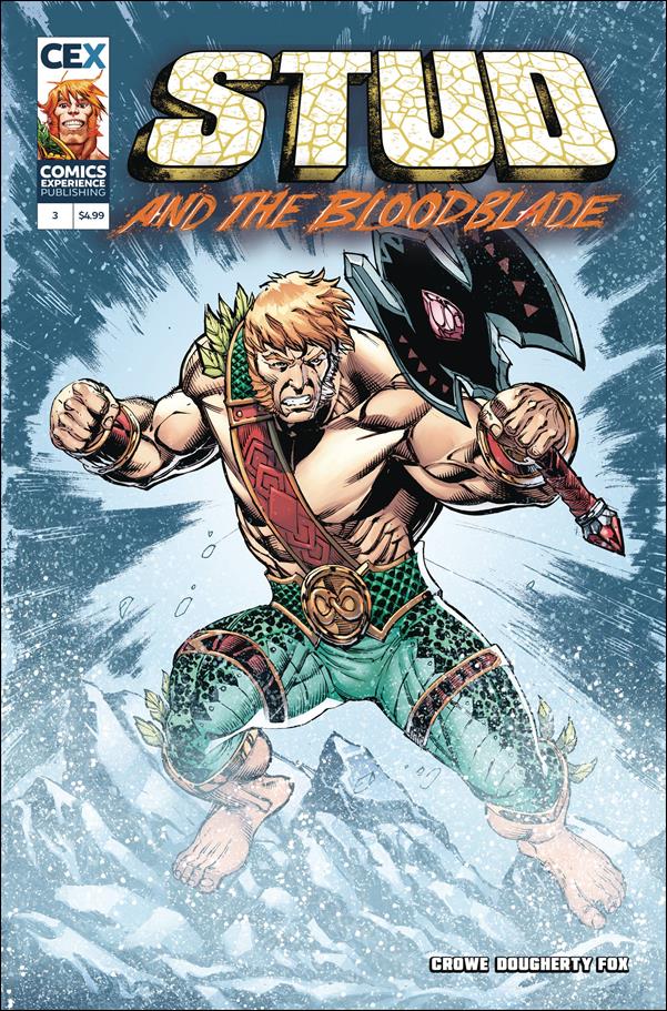 Stud and the Bloodblade issue 3-B Kevin Sharpe Cover