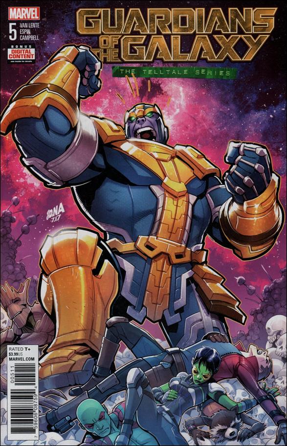 Guardians of the Galaxy: Telltale Games issue 5 David Nakayama Cover