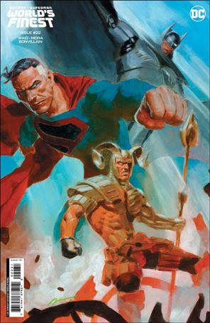 Batman/Superman: World's Finest issue 22-C Gerald Parel 1:25 Cardstock Cover