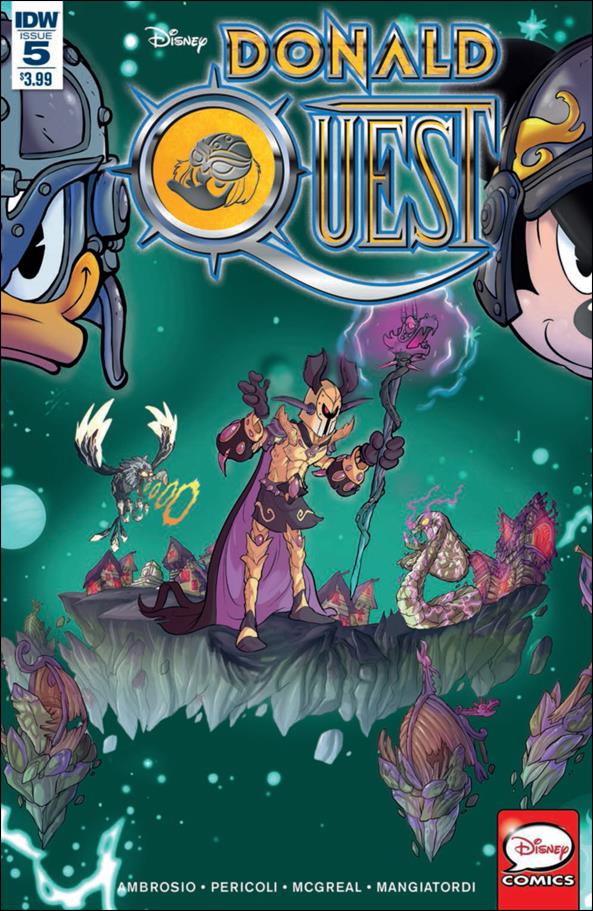 Donald Quest issue 5 Ciro Cangialosi Cover