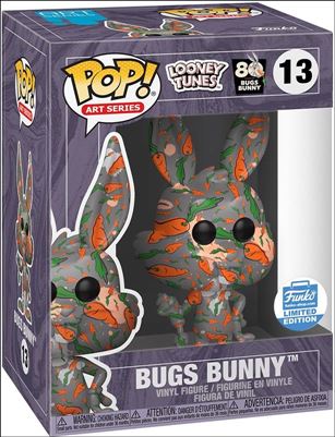 POP! Art Series figure 13 Bugs Bunny Funko Shop Exclusive