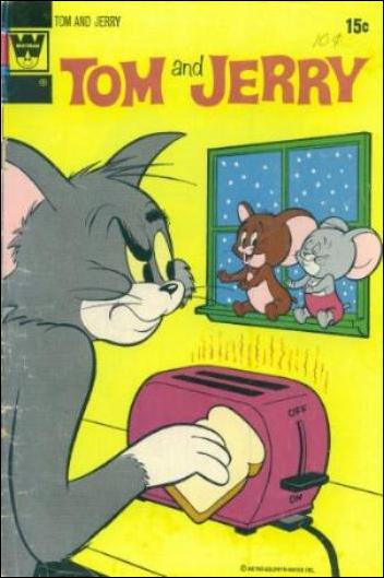 Tom and Jerry issue 270-B Whitman Cover