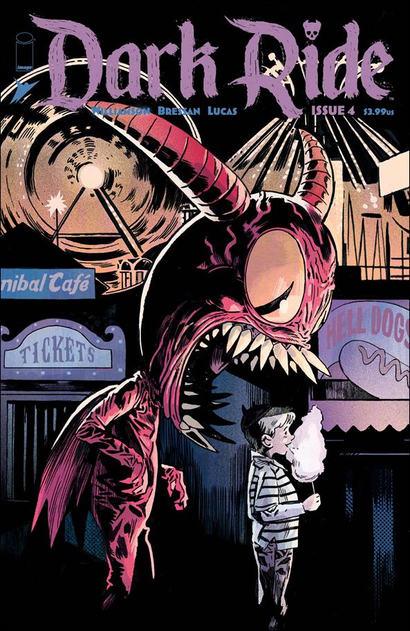 Dark Ride issue 4-B Michael Walsh Cover
