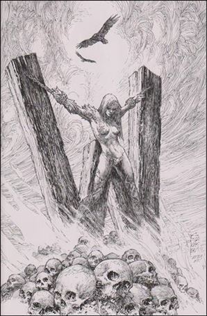 Witchblade (1995) issue 170-B Marc Silvestri 1:5 Virgin Sketch Cover