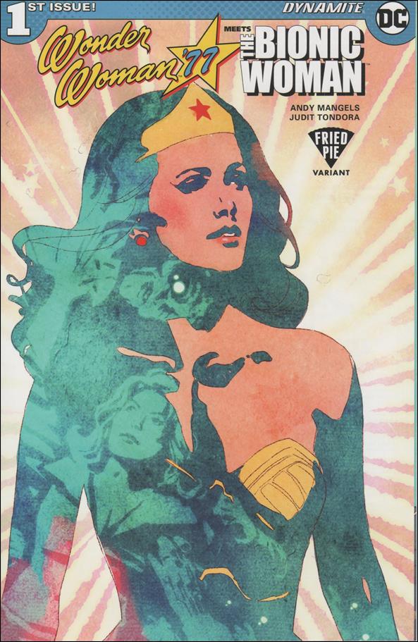 Wonder Woman '77 Meets The Bionic Woman issue 1-I Ben Caldwell Fried Pie Cover