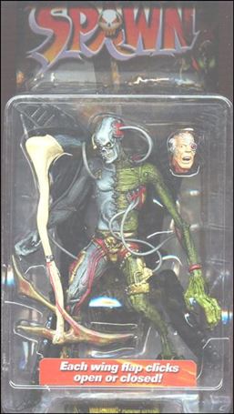 Spawn (Series 12) figure 5-B Re-Animated Spawn (Repaint)