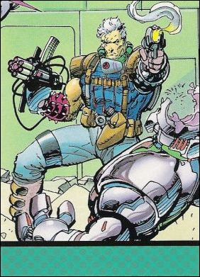 X-Men: Series 1 (Base Set) card 98 Danger Room Test Sequence # 8
