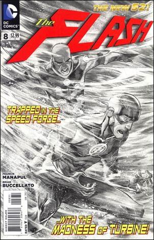 Flash (2011) issue 8-C Francis Manapul 1:200 Sketch Cover