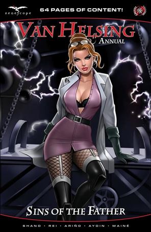 Van Helsing Annual: Sins of the Father issue nn-C Keith Garvey Cover