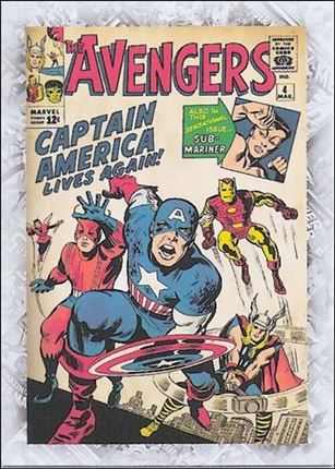 Marvel Beginnings: Series 1 (Breakthrough Issues Comic Cover Subset) card B-3 The Avengers Vol. 1 #4