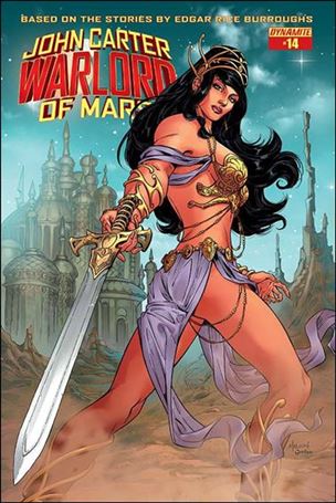 John Carter: Warlord of Mars (2014) issue 14-B Abhishek Malsuni Cover
