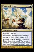 Magic the Gathering: Dissension (Base Set) card 124 Plumes of Peace