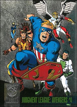 Amalgam Comics (Amalgam Classics Power Blast Subset) card 2 Judgment League: Avengers #4