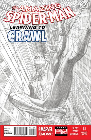 Amazing Spider-Man (2014) issue 1.1-C Alex Ross 1:200 Sketch Cover