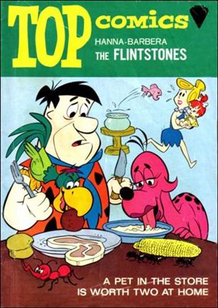 Top Comics The Flintstones Cover Image 1