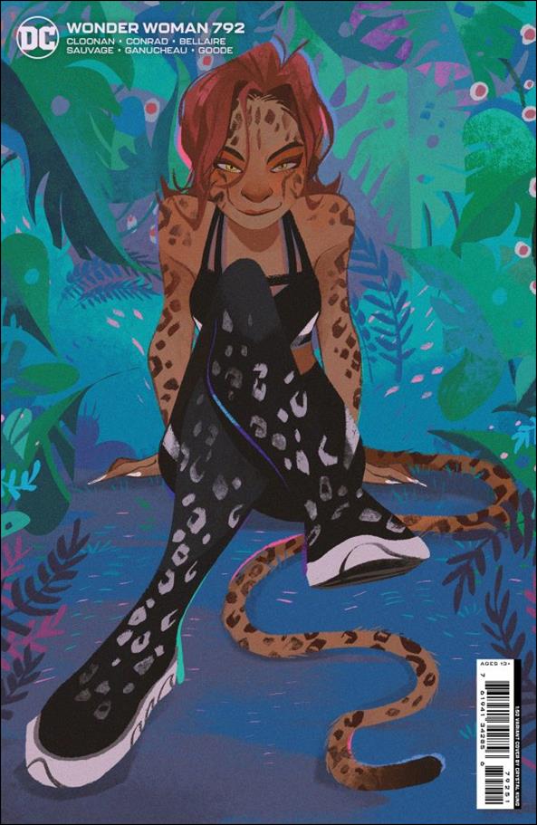 Wonder Woman (1942) issue 792-E Cheetah Costume 1:50 Cardstock Cover