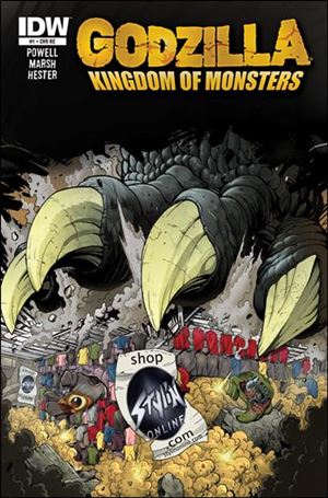 Godzilla: Kingdom of Monsters issue 1-PU StylinOnline.com Cover 1/500