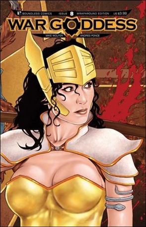 War Goddess issue 8-B Wraparound Cover