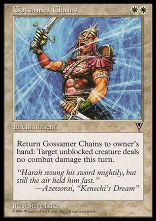 Magic the Gathering: Visions (Base Set) card 6 Gossamer Chains