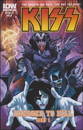 Kiss (2012) issue 1-B Jamal Igle Cover