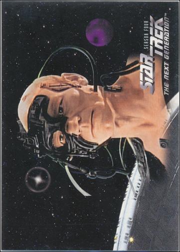 Star Trek: The Next Generation - The Episode Collection Season Four (Base Set) card 313 Mission Chronology