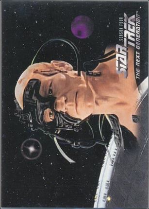 Star Trek: The Next Generation - The Episode Collection Season Four (Base Set) card 313 Mission Chronology