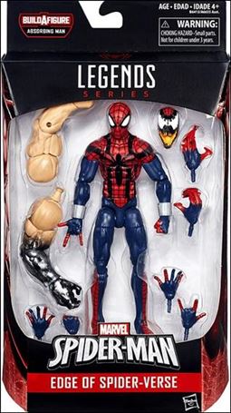 Marvel Legends Infinite: Spider-Man (Absorbing Man Series)  figure 1 Edge of Spider-Verse (Ben Reilly Spider-Man)