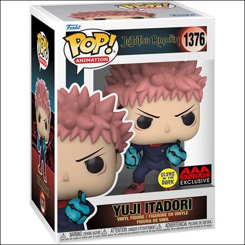 POP! Animation figure 1376 Yuji Itadori (GITD)