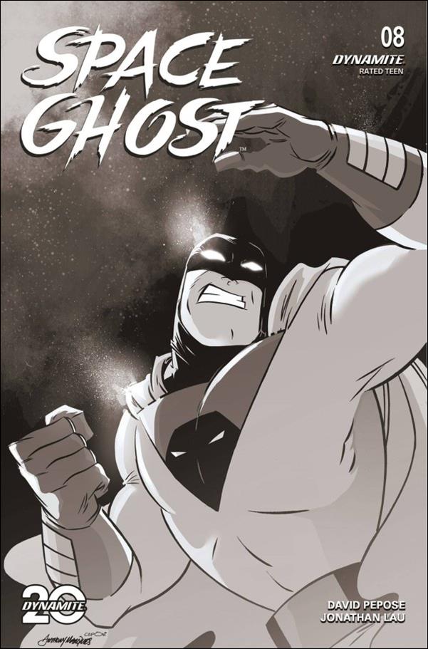 Space Ghost (2024) issue 8-I Anthony Marques B&W 1:20 Cardstock Cover